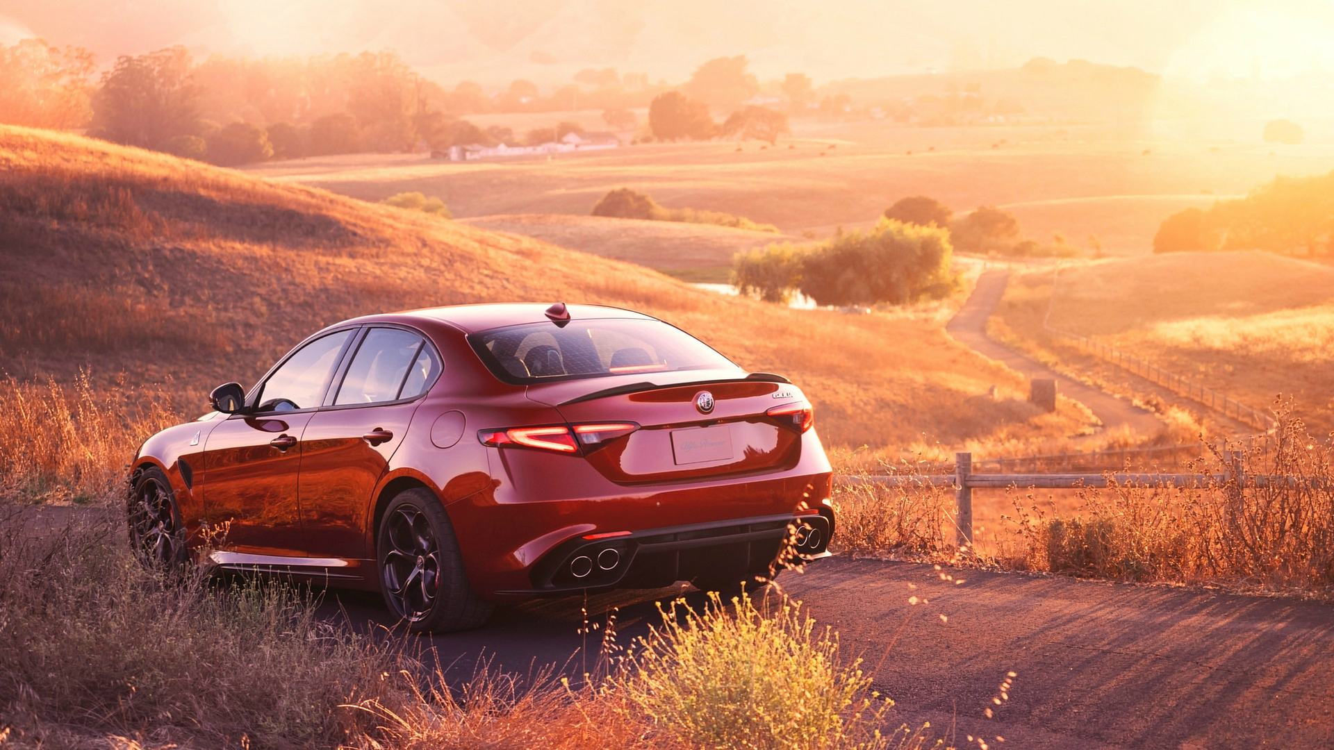 -engined vehicle by pairing rear-wheel drive with the giulia